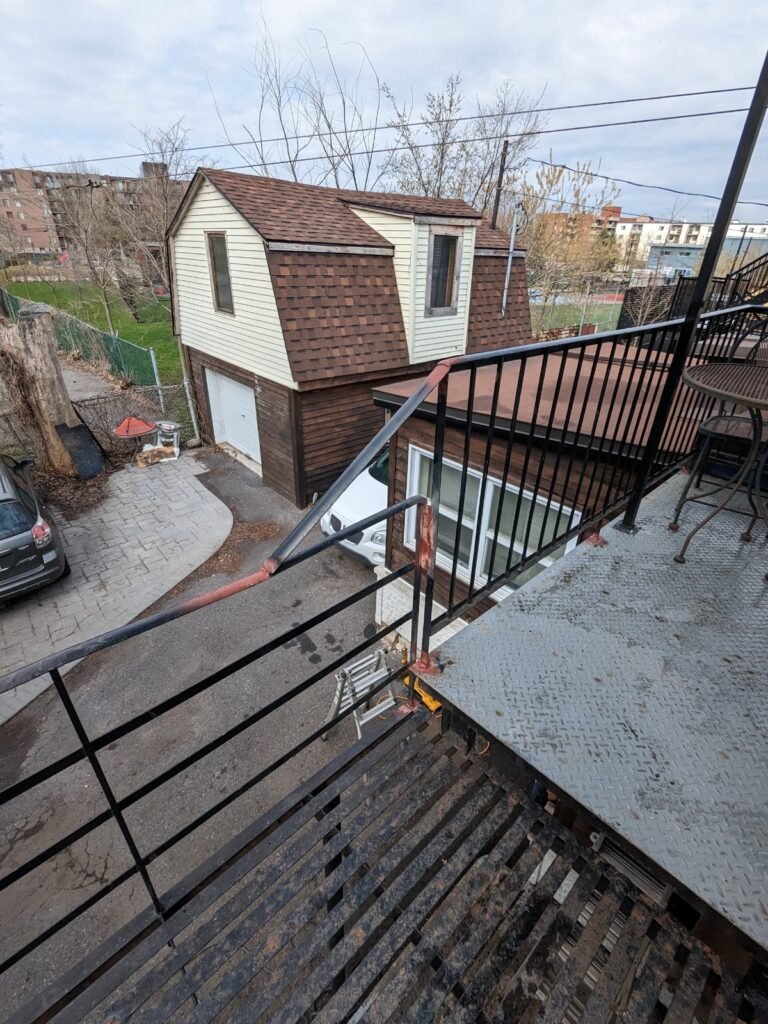 Remplacement de la plaque à carreaux pour le sol du balcon 8
